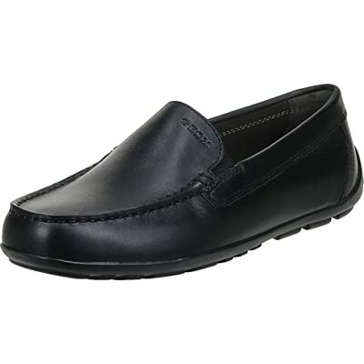 Geox J New Fast BOY Boys School Shoes Black Geox J New Fast BOY Boys School Shoes Black