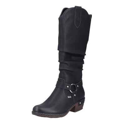 Rieker Women's 93670 High Boots, Black 00, 6.5 UK Rieker Women's 93670 High Boots, Black 00, 6.5 UK
