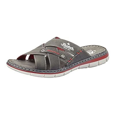 Rieker Men's 25199 Mules, Anthracite Smoke 43, 7.5 UK Rieker Men's 25199 Mules, Anthracite Smoke 43, 7.5 UK