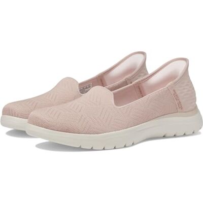 Skechers Women's Slip on Loafer, Blush, 6 Skechers Women's Slip on Loafer, Blush, 6