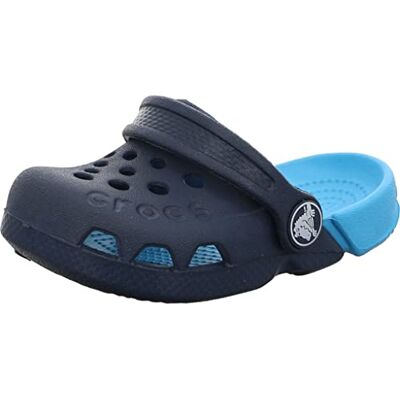 Crocs Toddler Electro Navy/Electric Blue Mules and Clogs Sandal 10400-41T-108 5 Child UK Crocs Toddler Electro Navy/Electric Blue Mules and Clogs Sandal 10400-41T-108 5 Child UK