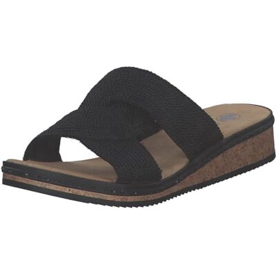 Rieker Women's V3669 Mules, black, 6.5 UK Rieker Women's V3669 Mules, black, 6.5 UK