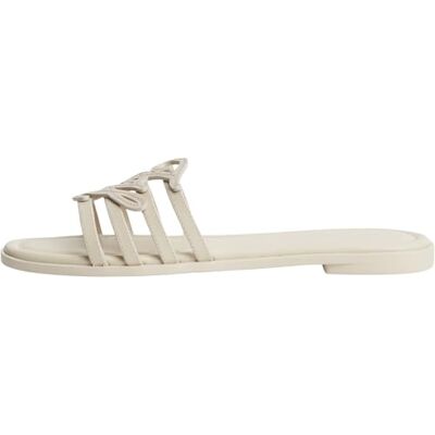 Tommy Hilfiger Women's Th Script Flat Mule Lth Fw0fw09368Flat Sandals Tommy Hilfiger Women's Th Script Flat Mule Lth Fw0fw09368Flat Sandals