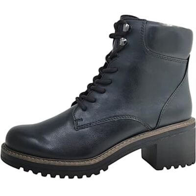 MARCO TOZZI Women's Laced Bootie 2-25225-43 Ankle Boot, Black, 5 UK MARCO TOZZI Women's Laced Bootie 2-25225-43 Ankle Boot, Black, 5 UK