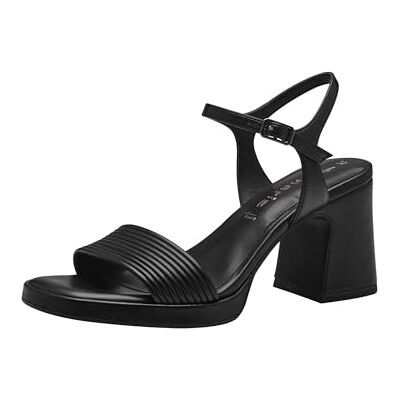 Tamaris Women's 1-28368-42 Heeled Sandals, black, 6 UK Tamaris Women's 1-28368-42 Heeled Sandals, black, 6 UK