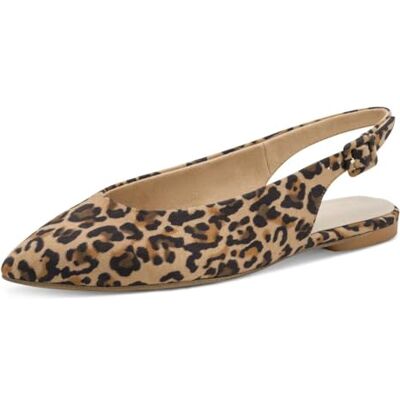 Tamaris Women's slingback pump flat brown 6.5 UK Tamaris Women's slingback pump flat brown 6.5 UK