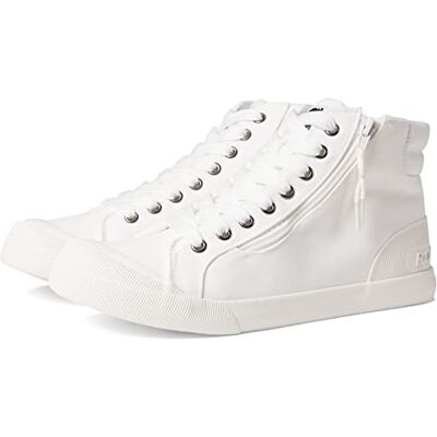 Rocket Dog Women's Jazzin High Top Sneaker, White, 7.5 UK Rocket Dog Women's Jazzin High Top Sneaker, White, 7.5 UK