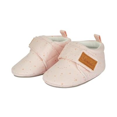 Sterntaler Baby Girl Crawling Shoes Dots Slippers, Pale Pink, 4 UK Child Sterntaler Baby Girl Crawling Shoes Dots Slippers, Pale Pink, 4 UK Child
