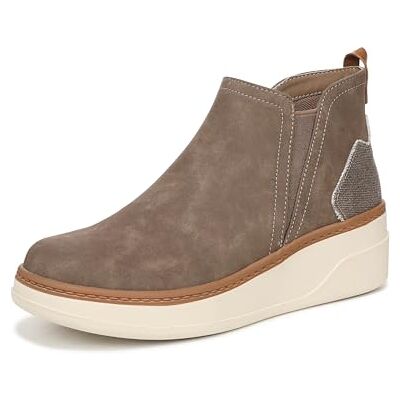 Blowfish Malibu Women's Charming Wedge Boots, Woodsmoke Brown, Medium Fit, UK 8 Blowfish Malibu Women's Charming Wedge Boots, Woodsmoke Brown, Medium Fit, UK 8