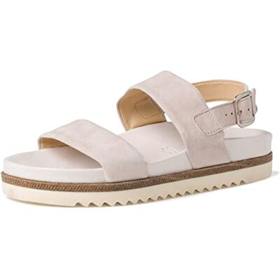 Tamaris Damen Damen 1-1-28402-28 418 36, Heeled Sandal, Ivory, Tamaris Damen Damen 1-1-28402-28 418 36, Heeled Sandal, Ivory,