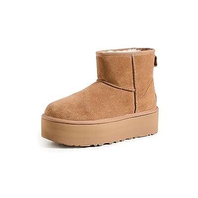 UGG Women's Classic Mini Platform Boots, Chestnut, 10 UK UGG Women's Classic Mini Platform Boots, Chestnut, 10 UK