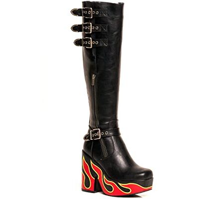 LAMODA Electric Enemy Chunky Platform Boots, UK 3 LAMODA Electric Enemy Chunky Platform Boots, UK 3
