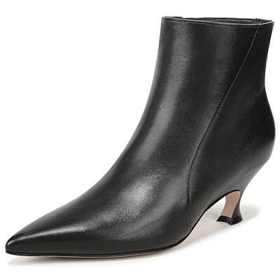 Naturalizer Womens Patrese Heeled Ankle Boots, Medium Fit, Black Leather, UK 7 Naturalizer Womens Patrese Heeled Ankle Boots, Medium Fit, Black Leather, UK 7