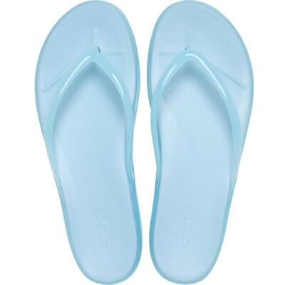 Crocs Women Miami Jelly Round Toe Flip Sky Blue Jelly, 8 UK Men/9 UK Women Crocs Women Miami Jelly Round Toe Flip Sky Blue Jelly, 8 UK Men/9 UK Women