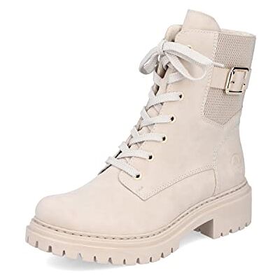 Rieker 72631 Women's Lace-Up Ankle Boots, beige, 6.5 UK Rieker 72631 Women's Lace-Up Ankle Boots, beige, 6.5 UK