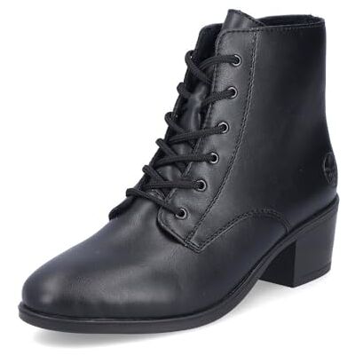 Rieker 73930 Women's Lace-Up Ankle Boots, Black 00, 7.5 UK Rieker 73930 Women's Lace-Up Ankle Boots, Black 00, 7.5 UK