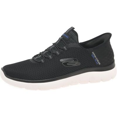 Skechers Men's Summits High Range Slip-in, Black/White, 7 UK Skechers Men's Summits High Range Slip-in, Black/White, 7 UK