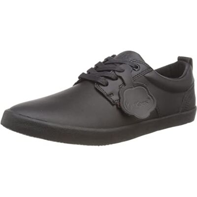 Kickers Men's Kariko Gibb Leather Shoes Comfortable Extra Durability, Black, 10.5 UK Kickers Men's Kariko Gibb Leather Shoes Comfortable Extra Durability, Black, 10.5 UK