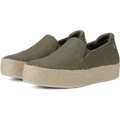 Skechers Women's Martha Stewart Bobs Sesame-by The Bay Loafer, Olive, 8 Skechers Women's Martha Stewart Bobs Sesame-by The Bay Loafer, Olive, 8