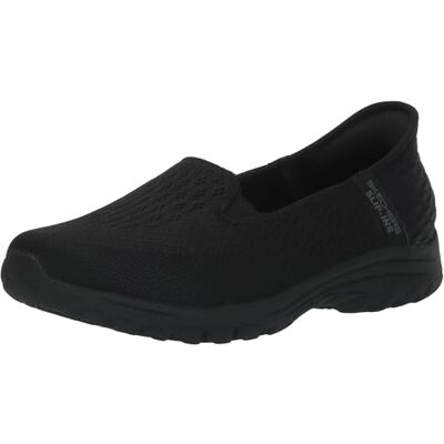 Skechers Womens/Ladies Reggae Fest 2.0 Guiding Wide Shoes (7 UK) (Black) Skechers Womens/Ladies Reggae Fest 2.0 Guiding Wide Shoes (7 UK) (Black)