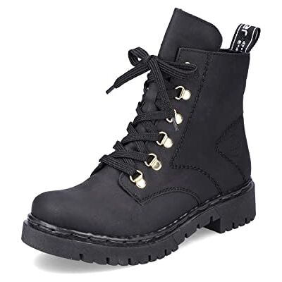 Rieker Y2422 Women's Lace-Up Ankle Boots, Black (black 01), 3.5 UK Rieker Y2422 Women's Lace-Up Ankle Boots, Black (black 01), 3.5 UK