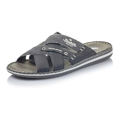 Rieker Men's 21099 Mules, Black, 10.5 UK Rieker Men's 21099 Mules, Black, 10.5 UK