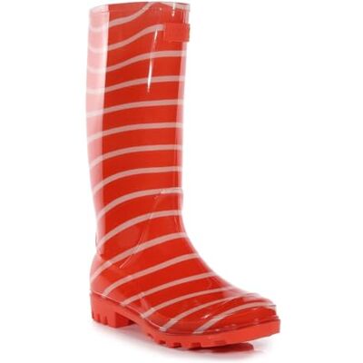 Regatta Lady Wenlock Womens Wellingtons Crayon Stripe 4 UK Regatta Lady Wenlock Womens Wellingtons Crayon Stripe 4 UK