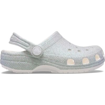 Crocs Unisex Kids Classic Iridescent Glitter CgkClog Crocs Unisex Kids Classic Iridescent Glitter CgkClog