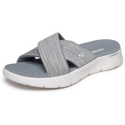 Skechers Women's On-the-go Go Walk Flex Sandal ImpressedSlide Sandal Spring Summer Collection Mules Sandal Slip On Lightweight Skechers Women's On-the-go Go Walk Flex Sandal ImpressedSlide Sandal Spring Summer Collection Mules Sandal Slip On Lightweight