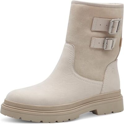 Tamaris Comfort Women’s Winter Boots Flat Lined Water-Repellent, Ivory, 6,5 UK Tamaris Comfort Women’s Winter Boots Flat Lined Water-Repellent, Ivory, 6,5 UK