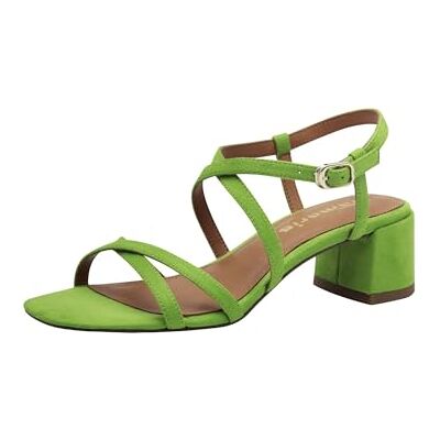 Tamaris Heeled Sandal 1-28204-42 The women's sandals have a 5 cm high block heel and offer thanks to anti-shock and Touch-It technology. Tamaris Heeled Sandal 1-28204-42 The women's sandals have a 5 cm high block heel and offer thanks to anti-shock and Touch-It technology.