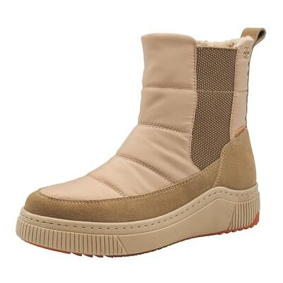 Tamaris Comfort Women’s Winter Boots Flat Lined Water-Repellent, Beige Comb, 3,5 UK Tamaris Comfort Women’s Winter Boots Flat Lined Water-Repellent, Beige Comb, 3,5 UK