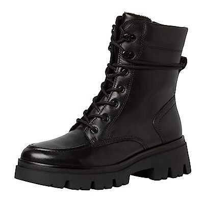 Tamaris Comfort Women’s Lace-Up Ankle Boots Leather Platform Comfort Fit Tamaris Comfort Women’s Lace-Up Ankle Boots Leather Platform Comfort Fit
