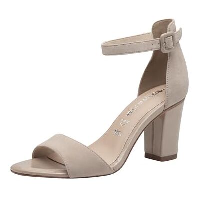 Tamaris Women's Damen 1-28326-42 Heeled Sandal, Gray, 7.5 UK Tamaris Women's Damen 1-28326-42 Heeled Sandal, Gray, 7.5 UK