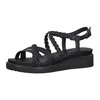 Tamaris Heeled Sandal 1-1-28207-20 001 Black Tamaris Heeled Sandal 1-1-28207-20 001 Black