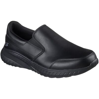 Skechers Men's Squad Chaos Rockrath Trainer, Black/White, 13 UK Skechers Men's Squad Chaos Rockrath Trainer, Black/White, 13 UK