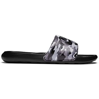 Nike Men's Victori One Slipper, Black Black Grey Fog Particle, 12 UK Nike Men's Victori One Slipper, Black Black Grey Fog Particle, 12 UK