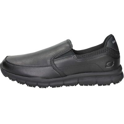 Skechers Men's NAMPA Groton Loafer, Black Synthetic/Pu, 7.5 UK Skechers Men's NAMPA Groton Loafer, Black Synthetic/Pu, 7.5 UK