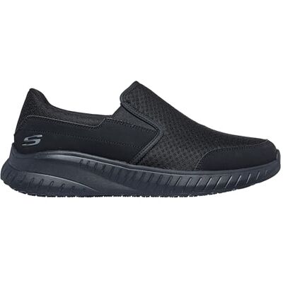 Skechers Men's Squad Chaos Urgran Trainer, Black/White, 10.5 UK Skechers Men's Squad Chaos Urgran Trainer, Black/White, 10.5 UK