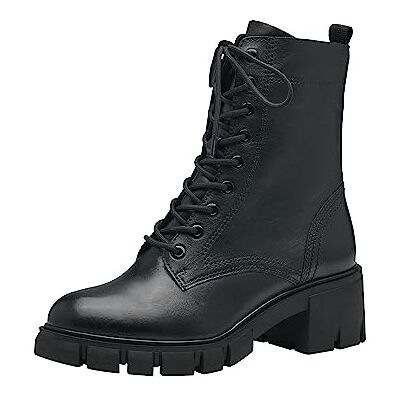 Tamaris Women's Classic Boots, Women's Boots, Interchangeable Footbed, Duotex, Water-Repellent, Warm Lined, Black (Black Leather), 4 UK Tamaris Women's Classic Boots, Women's Boots, Interchangeable Footbed, Duotex, Water-Repellent, Warm Lined, Black (Black Leather), 4 UK