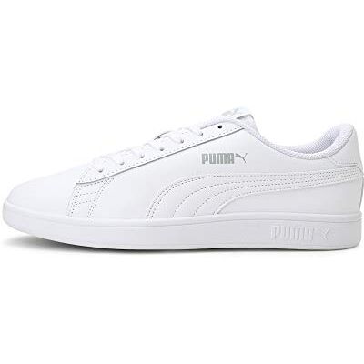 Puma Smash V2 L, Unisex Adults’ Low-Top Sneakers, White ( White- 07), 10.5 UK (45 EU) Puma Smash V2 L, Unisex Adults’ Low-Top Sneakers, White ( White- 07), 10.5 UK (45 EU)