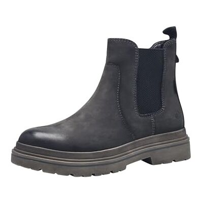 Tamaris Comfort Women’s Winter Boots Flat Leather Water-Repellent, Anthracite Nub, 5 UK Tamaris Comfort Women’s Winter Boots Flat Leather Water-Repellent, Anthracite Nub, 5 UK