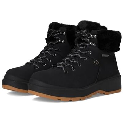 Skechers Women's Park City Ankle Boot, Black/Black, 8 Skechers Women's Park City Ankle Boot, Black/Black, 8