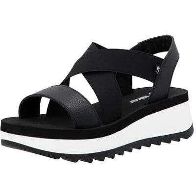 Rieker Women's W3053 Wedge Sandals, Black 00, 6 UK Rieker Women's W3053 Wedge Sandals, Black 00, 6 UK