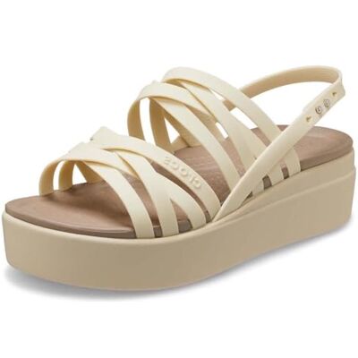 Crocs Women's Brooklyn Low Strappy Wedge Sandals Crocs Women's Brooklyn Low Strappy Wedge Sandals