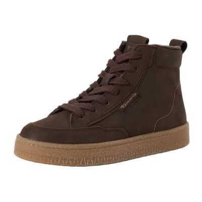 Tamaris Women's Flat Lace-Up Ankle Boots, Brown (MOCCA), 36 Tamaris Women's Flat Lace-Up Ankle Boots, Brown (MOCCA), 36
