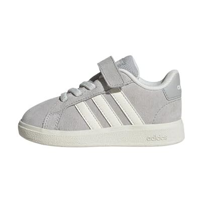 adidas Unisex Baby Grand Court 00S Infants Shoes, Grey Two/Off White/Cloud White, 8 UK Child adidas Unisex Baby Grand Court 00S Infants Shoes, Grey Two/Off White/Cloud White, 8 UK Child