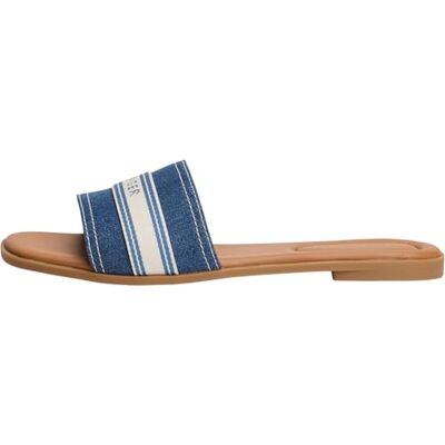 Tommy Hilfiger Women's Flat Mule Webbing Fw0fw09217Flat Sandals Tommy Hilfiger Women's Flat Mule Webbing Fw0fw09217Flat Sandals