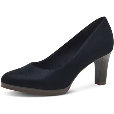 Tamaris Women's Classic Pumps, Women's Heel Shoes, Touchit Footbed, Navy Pearl, 6 UK Tamaris Women's Classic Pumps, Women's Heel Shoes, Touchit Footbed, Navy Pearl, 6 UK
