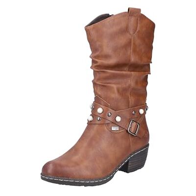 Rieker Women's 93776 Cowboy Boots, brown, 3.5 UK Rieker Women's 93776 Cowboy Boots, brown, 3.5 UK